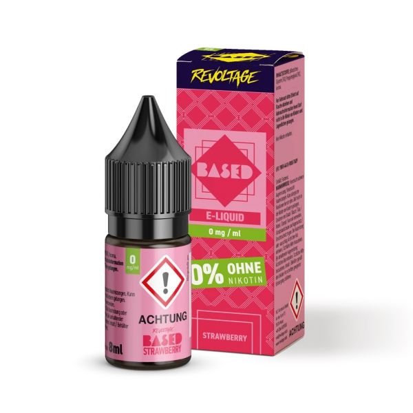 Revoltage Based Strawberry Nikotinsalz Liquid 8ml