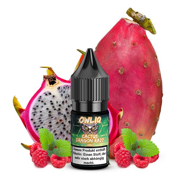OWLIQ Cactus Dragon Razz Nikotinsalz Liquid 10ml