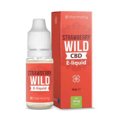 Harmony CBD - Strawberry Wild 100mg 10ml Liquid