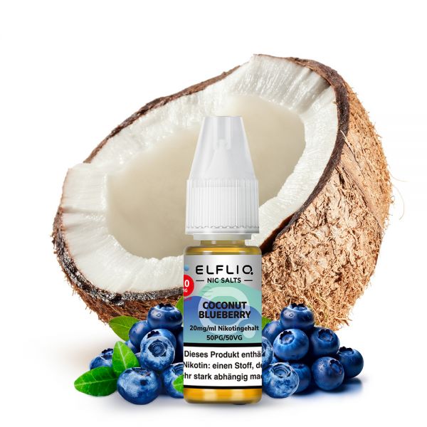 ELFBAR ELFLIQ Coconut Blueberry