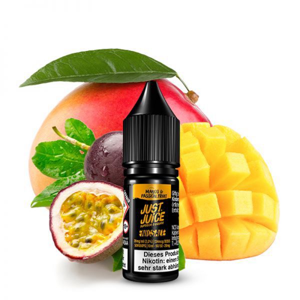 Just Juice Mango & Passionfruit Nikotinsalz Liquid 10ml