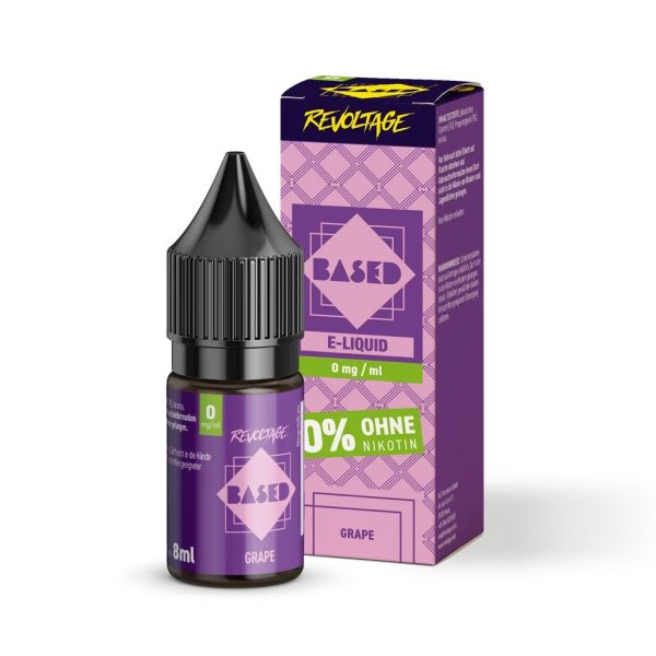 Revoltage Based Grape Nikotinsalz Liquid 8ml