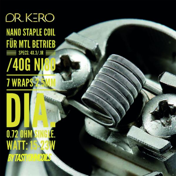 Dr.Kero MTL Nano Staple Coil