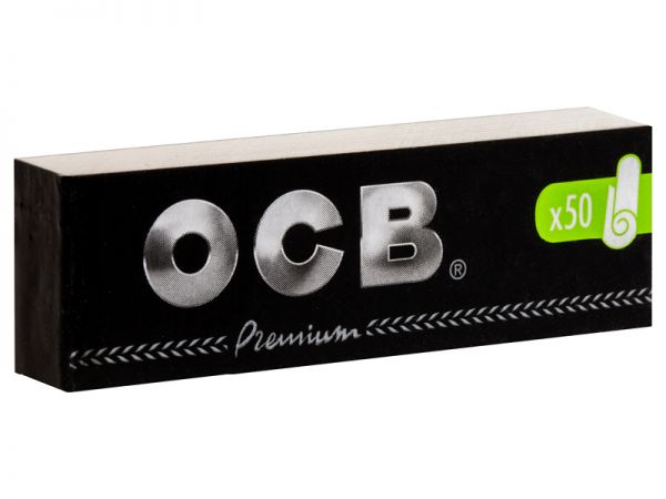 OCB Filter Tips Schwarz Premium 50 Blatt