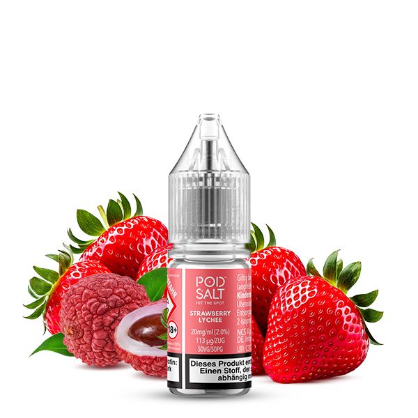 Pod Salt Core Strawberry Lychee Nikotinsalz Liquid 10ml