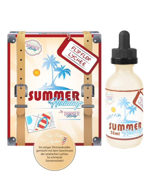 Dinner Lady - Summer Holidays - Flip Flop Lychee