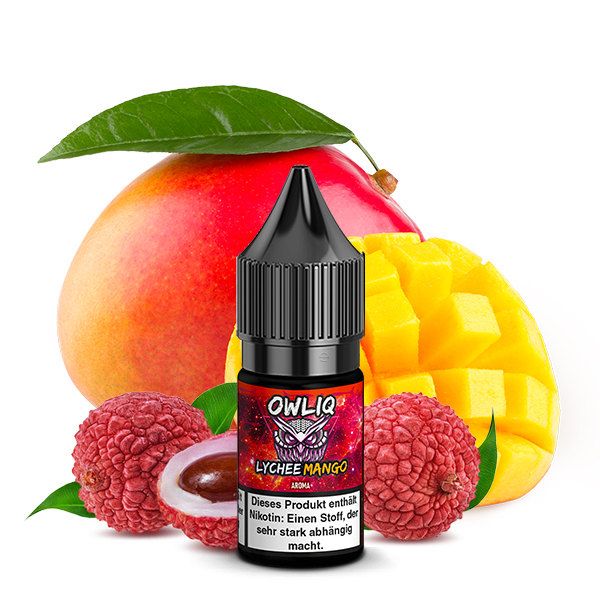 OWLIQ Lychee Mango Nikotinsalz Liquid 10 ml