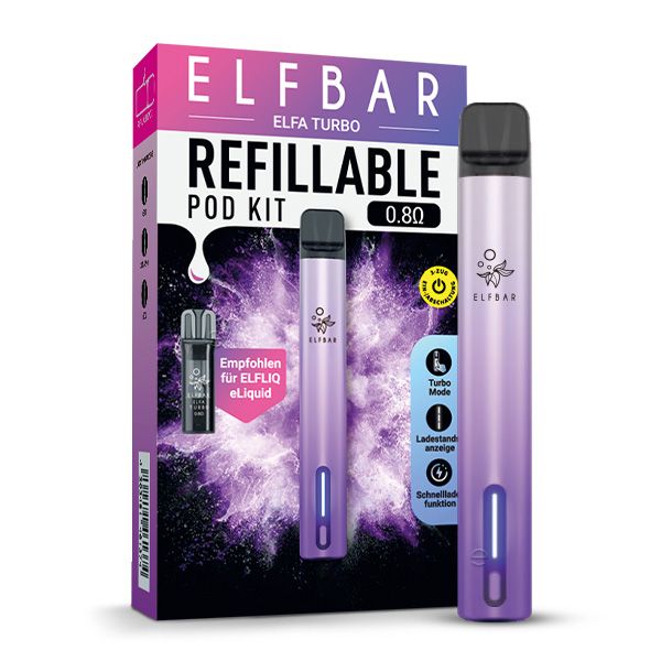 Elfbar ELFA Turbo Refillable Pod Kit