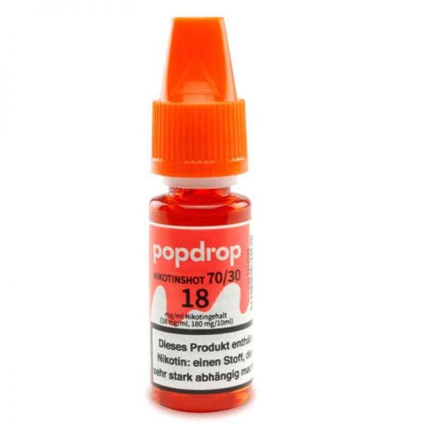 POPDROP Nikotin-Shot 70/30 18mg Nikotin