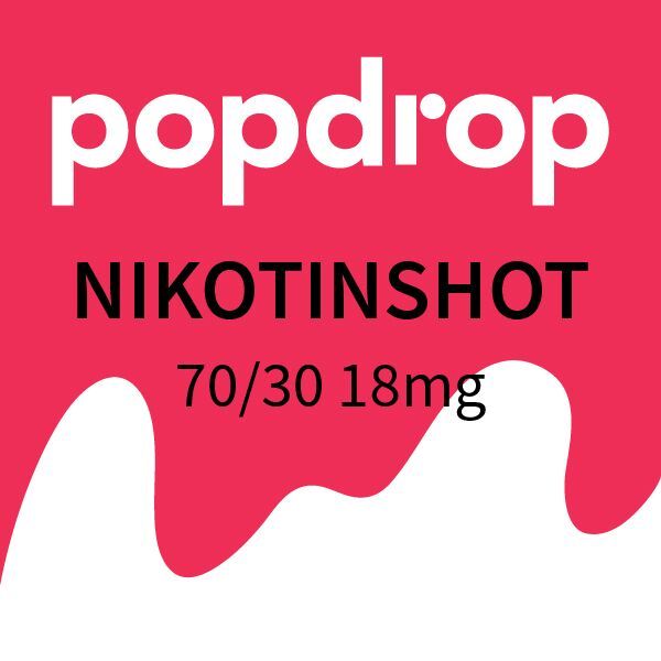POPDROP Nikotin-Shot 70/30 18mg Nikotin