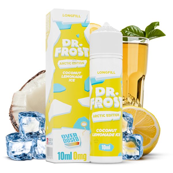 DR. FROST ARCTIC EDITION Coconut Lemonade Ice Aroma 10ml Longfill
