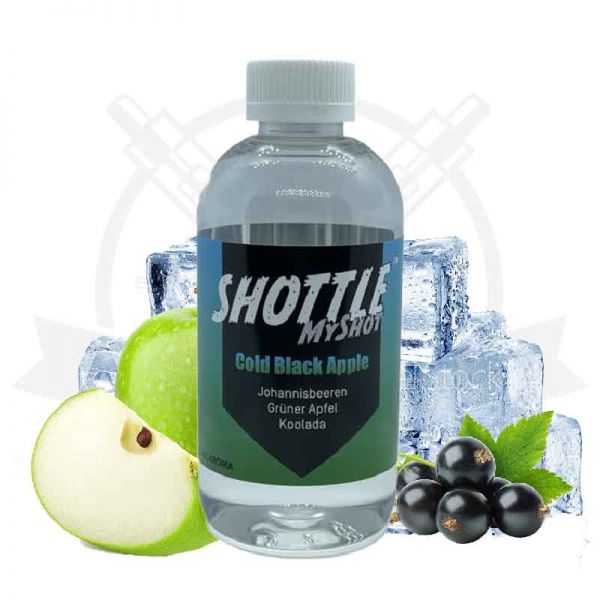 Shottle MyShot Cold Black Apple 50ml Aroma