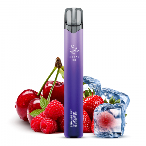 Elfbar 800 Strawberry Raspberry Cherry Ice