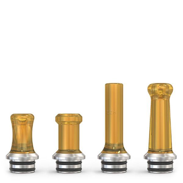 Ambition Mods DL und MTL 4 in 1 Drip Tip Set gelb