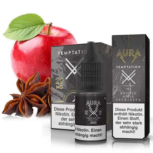 Aura - Temptation Nikotinsalz Liquid 10ml 20mg