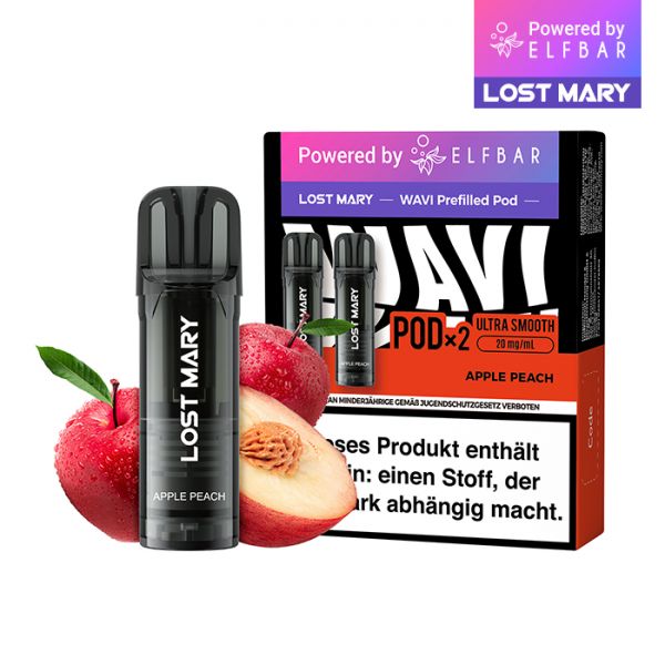 Lost Mary Wavi Pod Apple Peach 20mg
