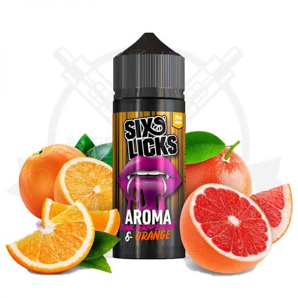 Six Licks - Pink Grapefruit Orange Aroma
