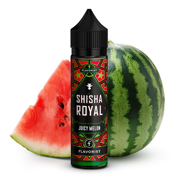 FLAVORIST SHISHA ROYAL Juicy Melon Aroma 10ml Longfill - Honigmelone Shisha Aroma