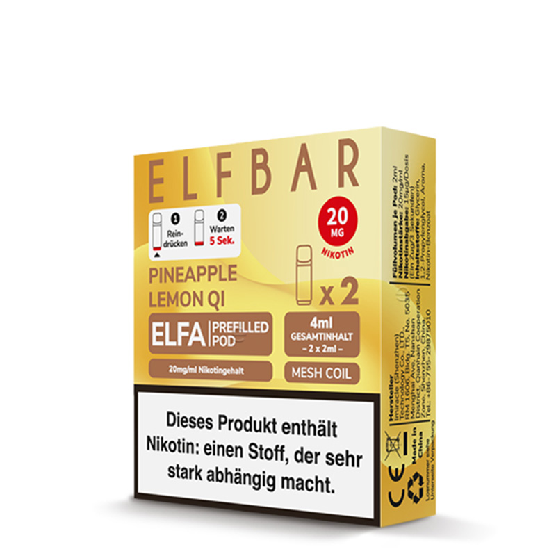 Elfbar-ELFA-Pod-Pineaplle-Lemon-Qi