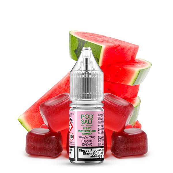 Pod Salt Core Fizzy Watermelon Gummy Nikotinsalz Liquid 
