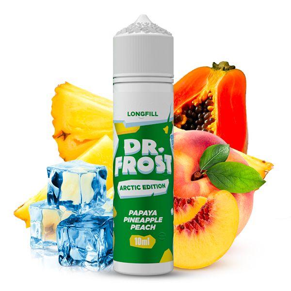 DR. FROST ARCTIC EDITION Papaya Pineapple Peach Aroma 10ml Longfill