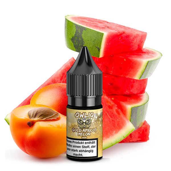 OWLIQ Gold Apricot Melon Nikotinsalz Liquid 10ml