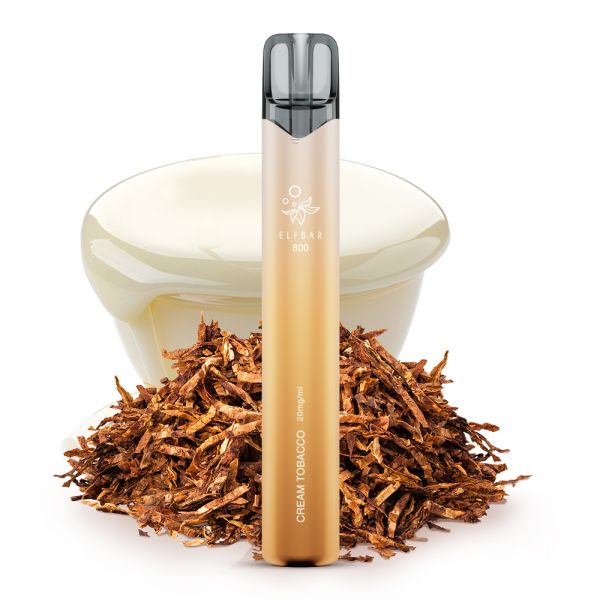 Elfbar 800 Cream Tobacco Einweg E-Zigarette