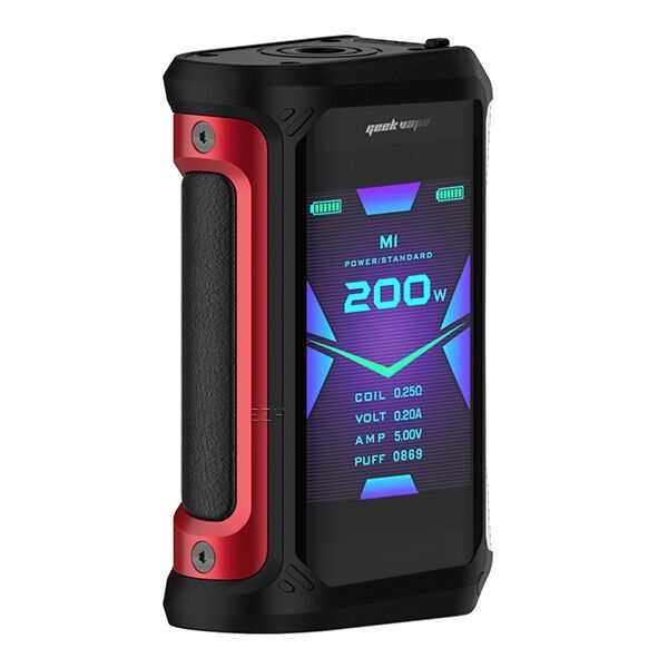 Geekvape Aegis X Mod Akkuträger red black