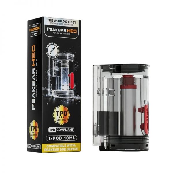 Peakbar H2O Pod 10ml 0.45 Ohm