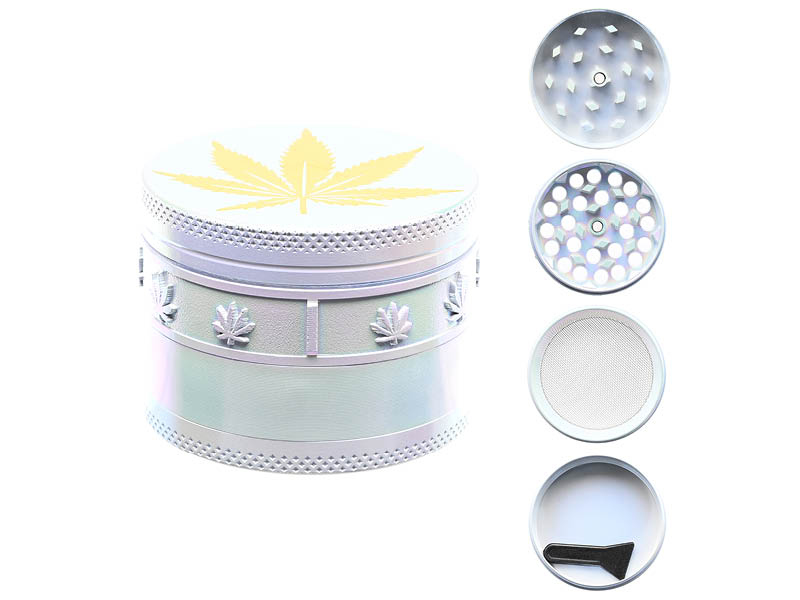 grinder-leaf-design-perlmutt-4-tlg-o45mm-einzeln